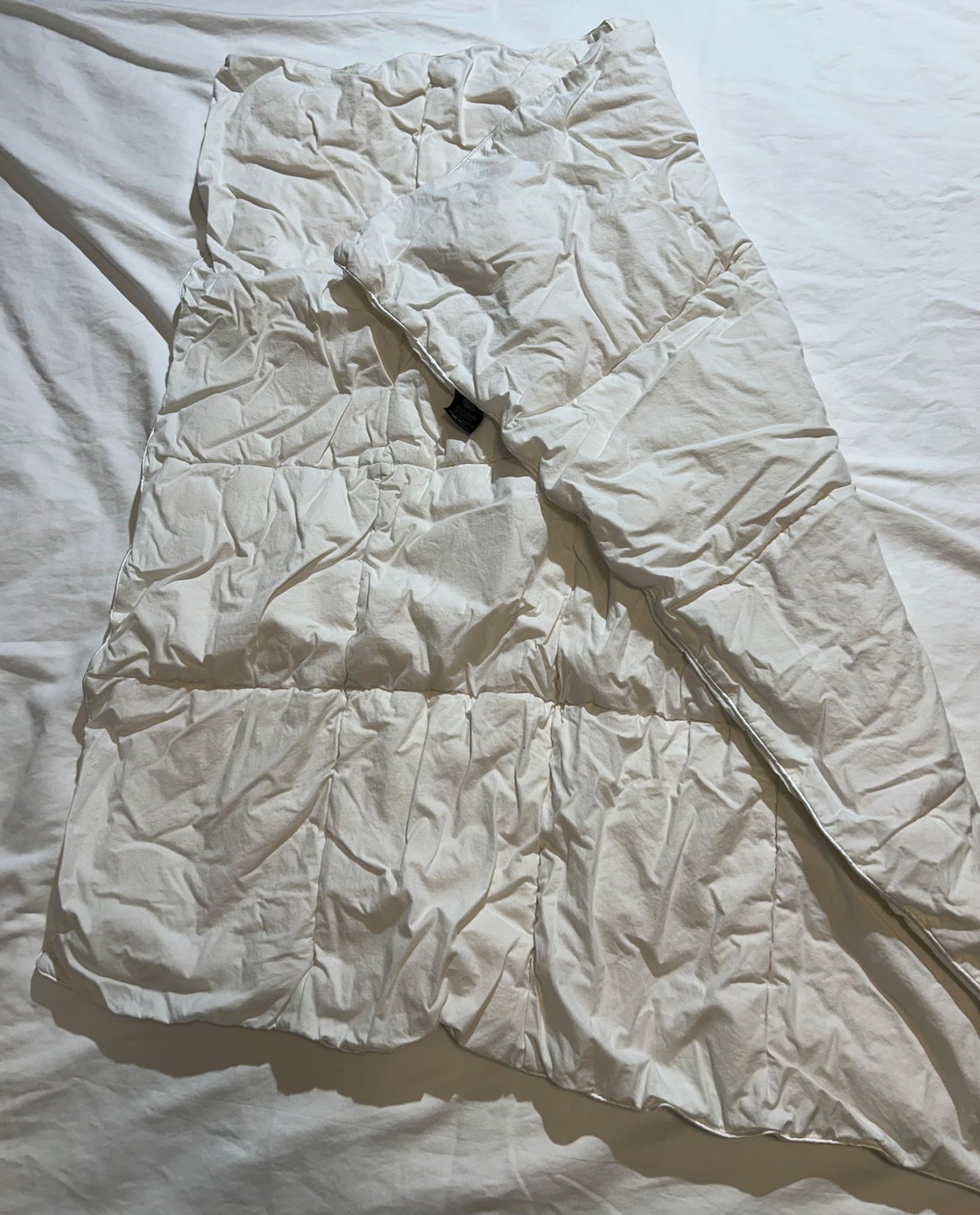 Wool crib comforter