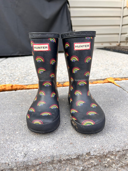 Hunter Rainboot Rainbow Toddler UK7/US 8, Shoes 8 (Toddler:2-4yr)