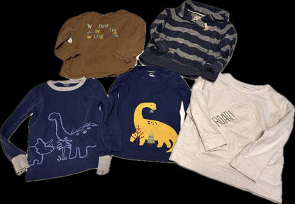 Bundle of five 3T long sleeve shirts, Kids 3T