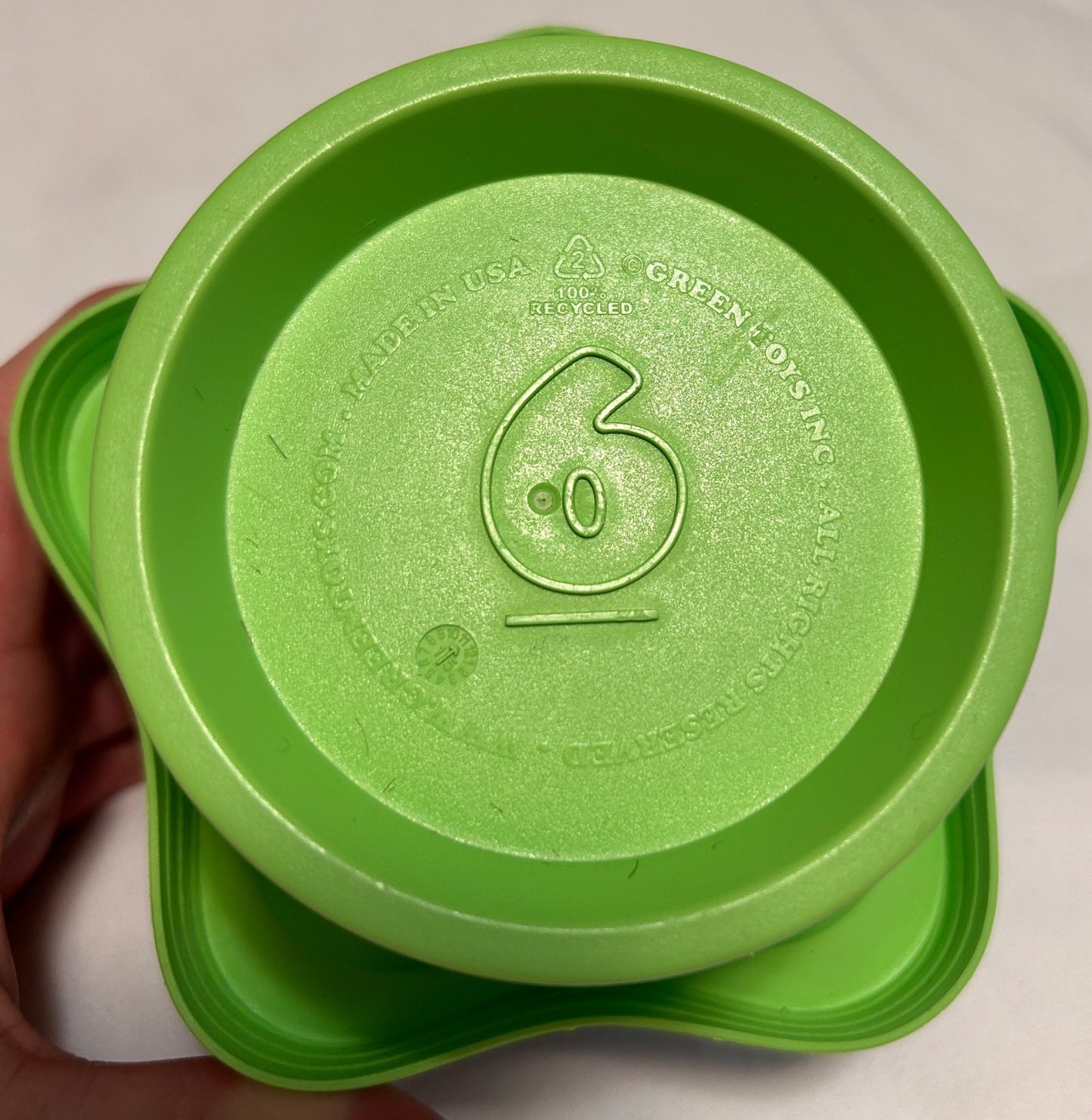 Stack of 6 cups by Green Toys