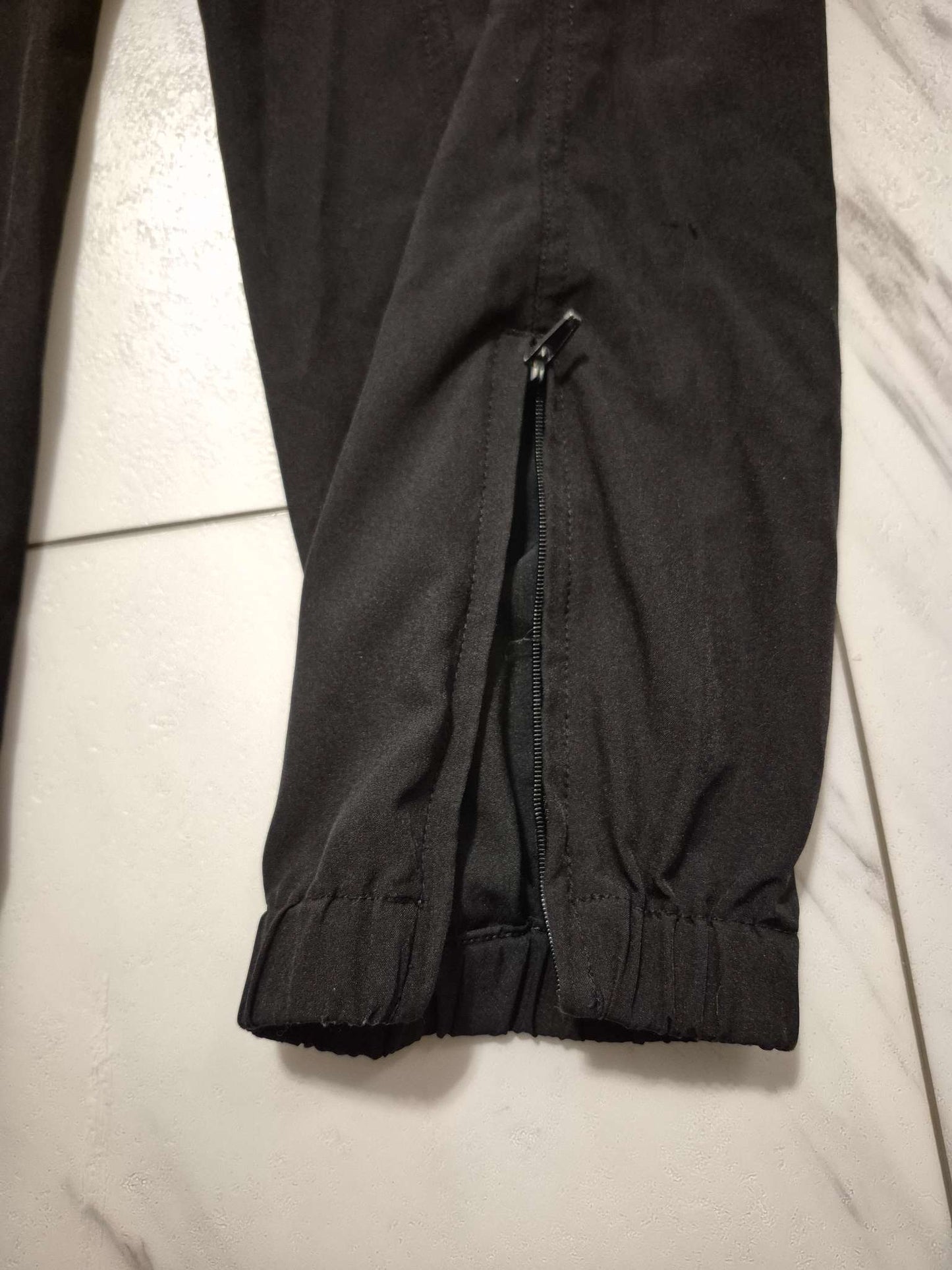 Black Maternity Capris, Stretchy Small, Maternity S (4-6)