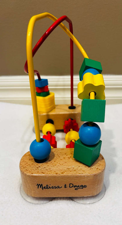 Melissa & Doug First Bead Maze – Wooden Baby Activity Toy