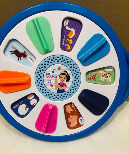 Ms. Rachel Spin Along Learning Wheel – Interactive Musical Toy