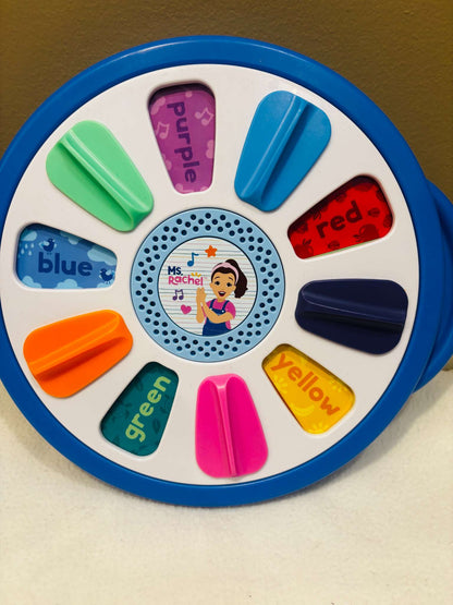 Ms. Rachel Spin Along Learning Wheel – Interactive Musical Toy