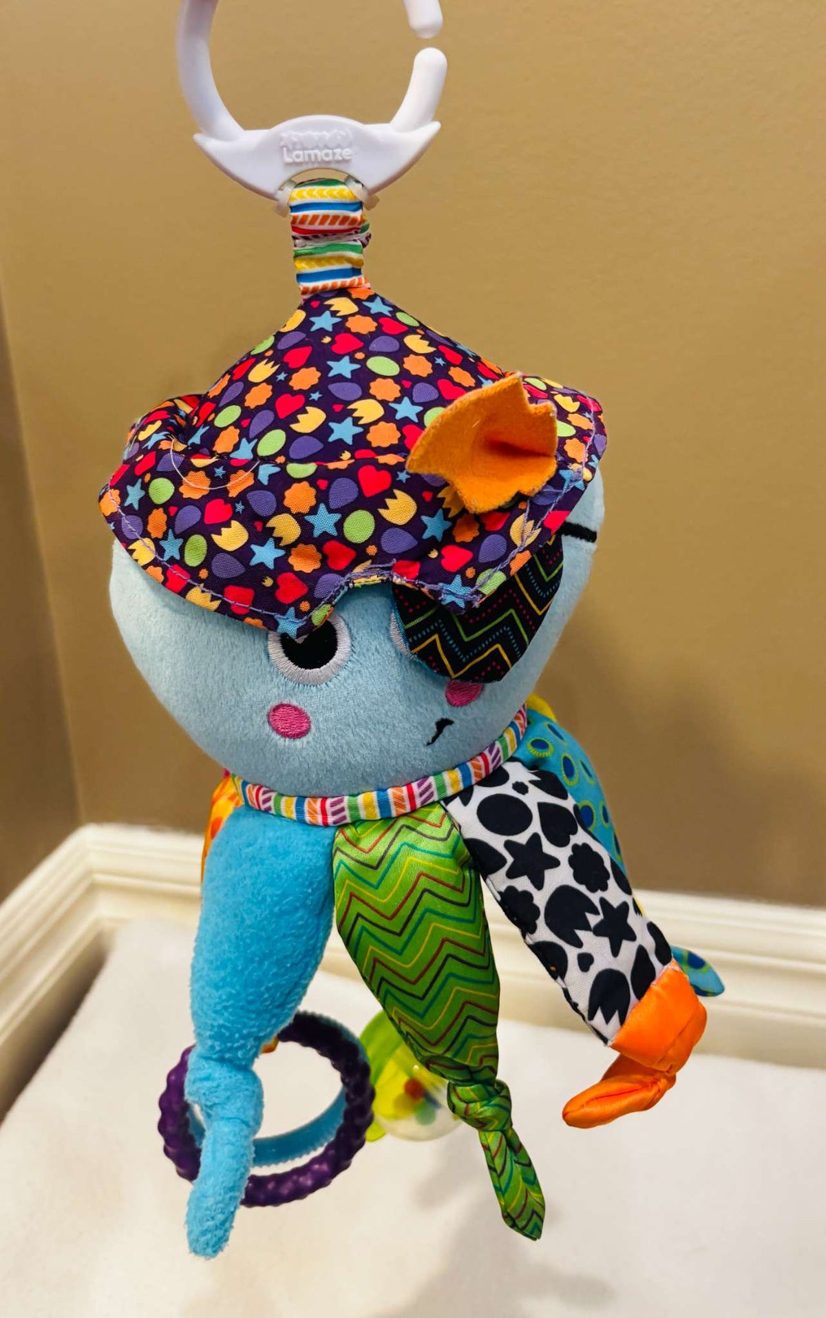 Lamaze Captain Calamari Octopus – Baby Sensory Activity Toy