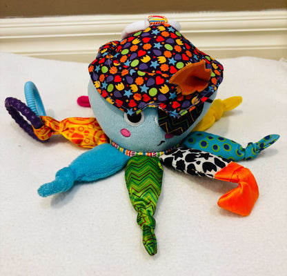 Lamaze Captain Calamari Octopus – Baby Sensory Activity Toy