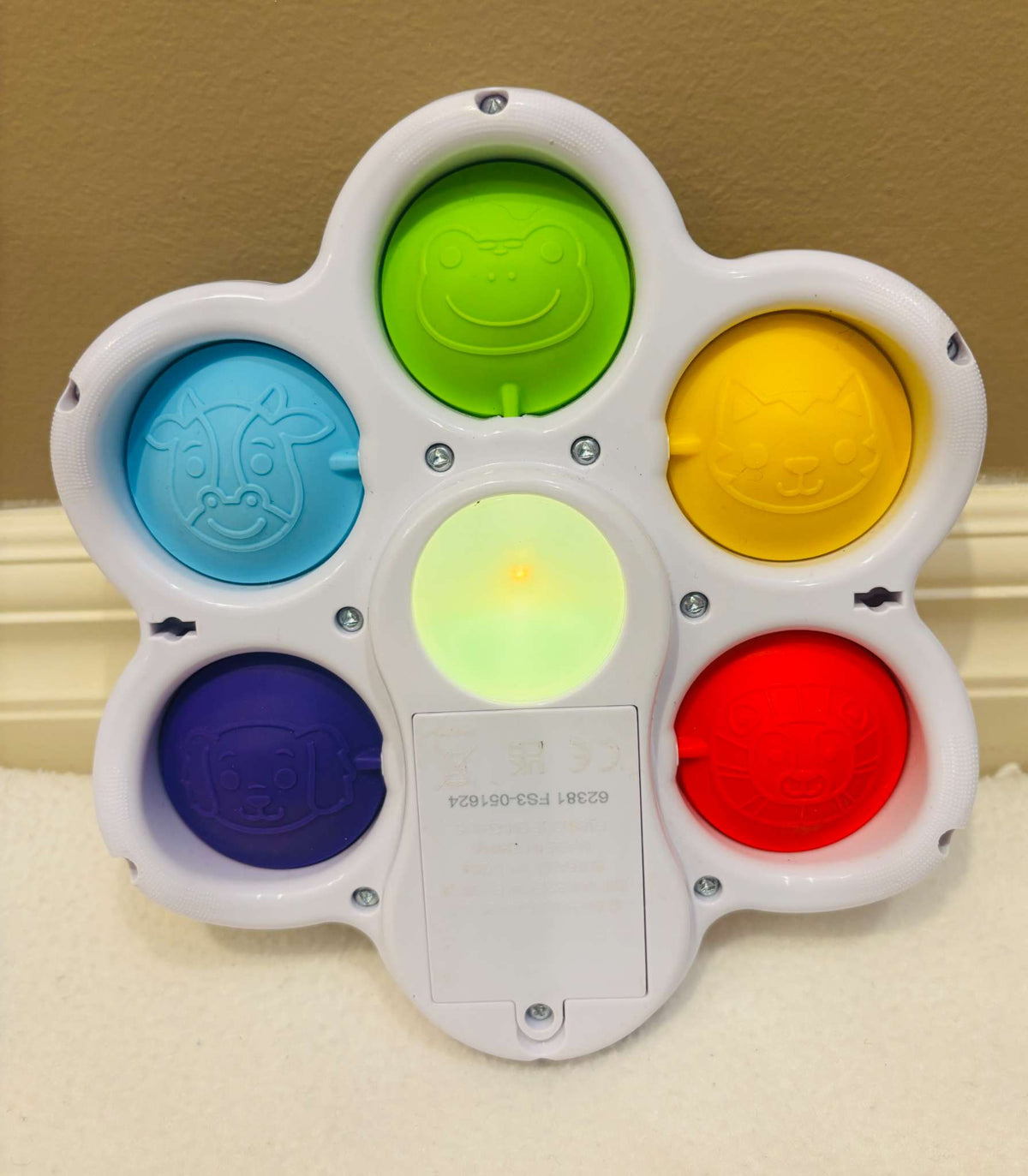 Chuckle & Roar Pop & Learn Interactive Game – Musical Learning Toy