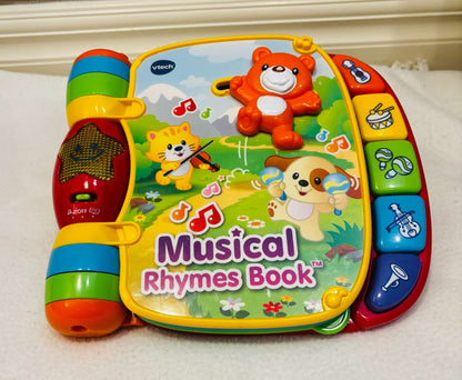 Animal Rhymes Music Book Vtech – Interactive Musical Baby Toy