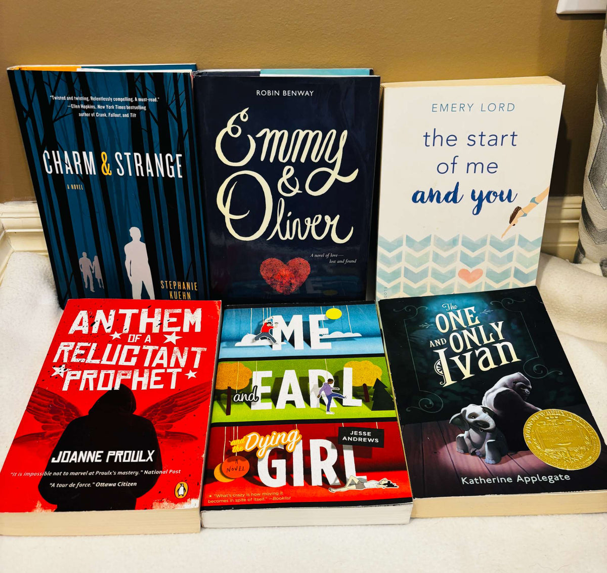Young Adult Fiction Book Bundle – 6 Books, Hardcover & Paperback