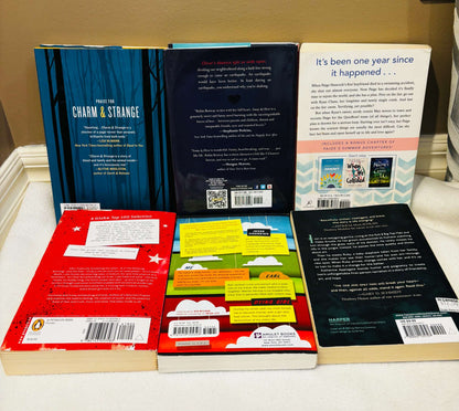Young Adult Fiction Book Bundle – 6 Books, Hardcover & Paperback