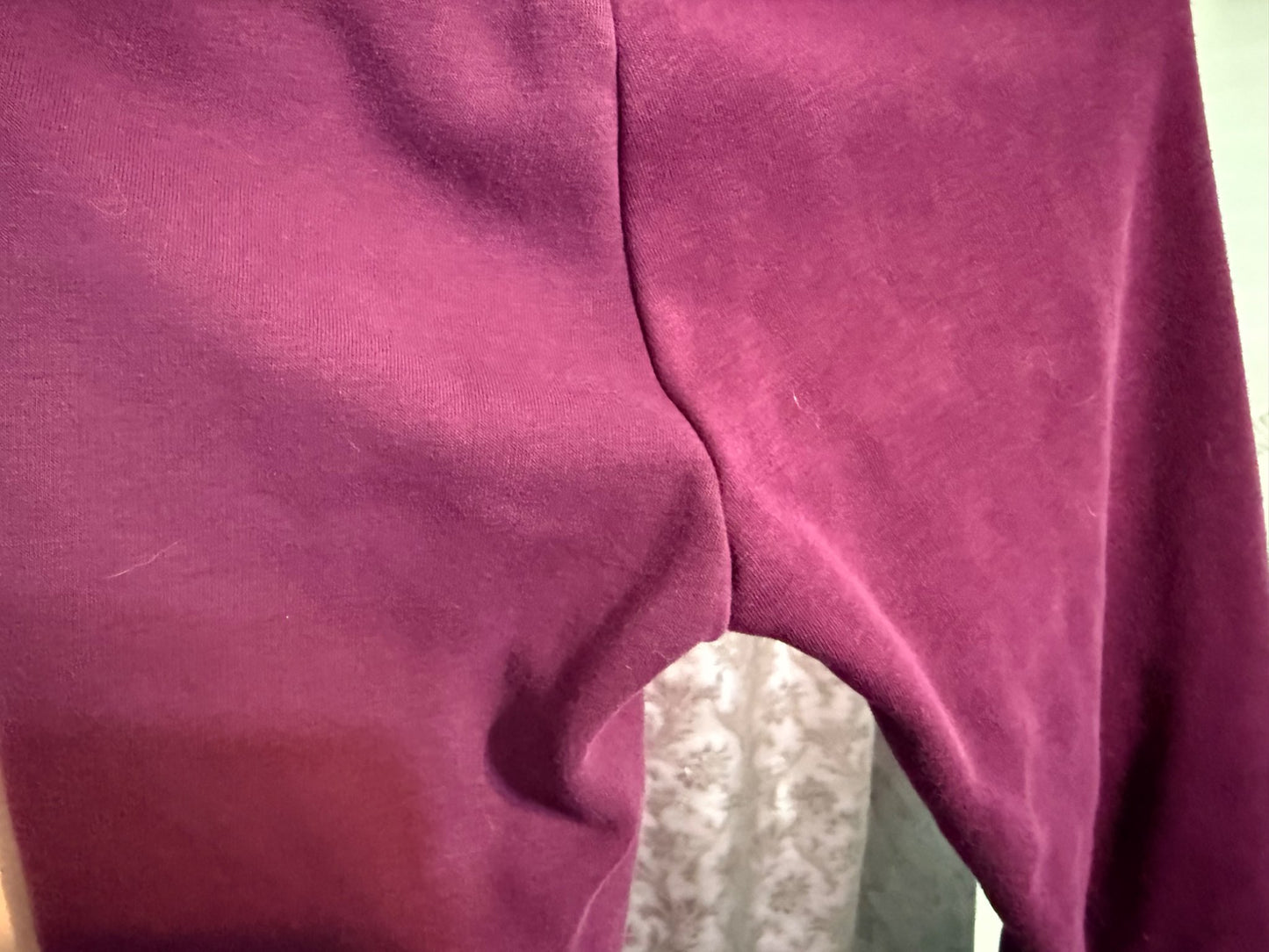 Fuzzy Lined Pants x 2 (pink/purple), Kids 6/6X