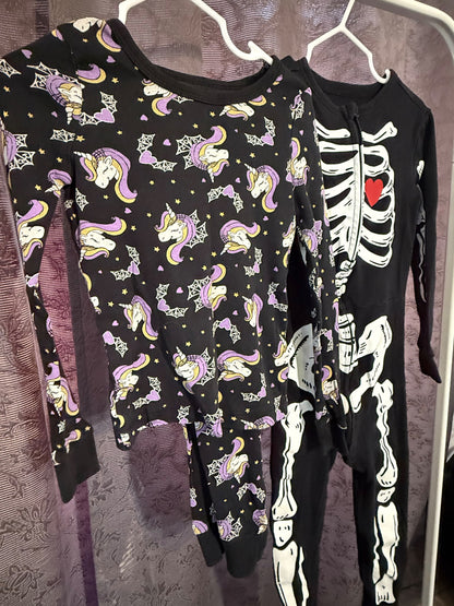 Halloween Jammies x 2, Kids 6/6X