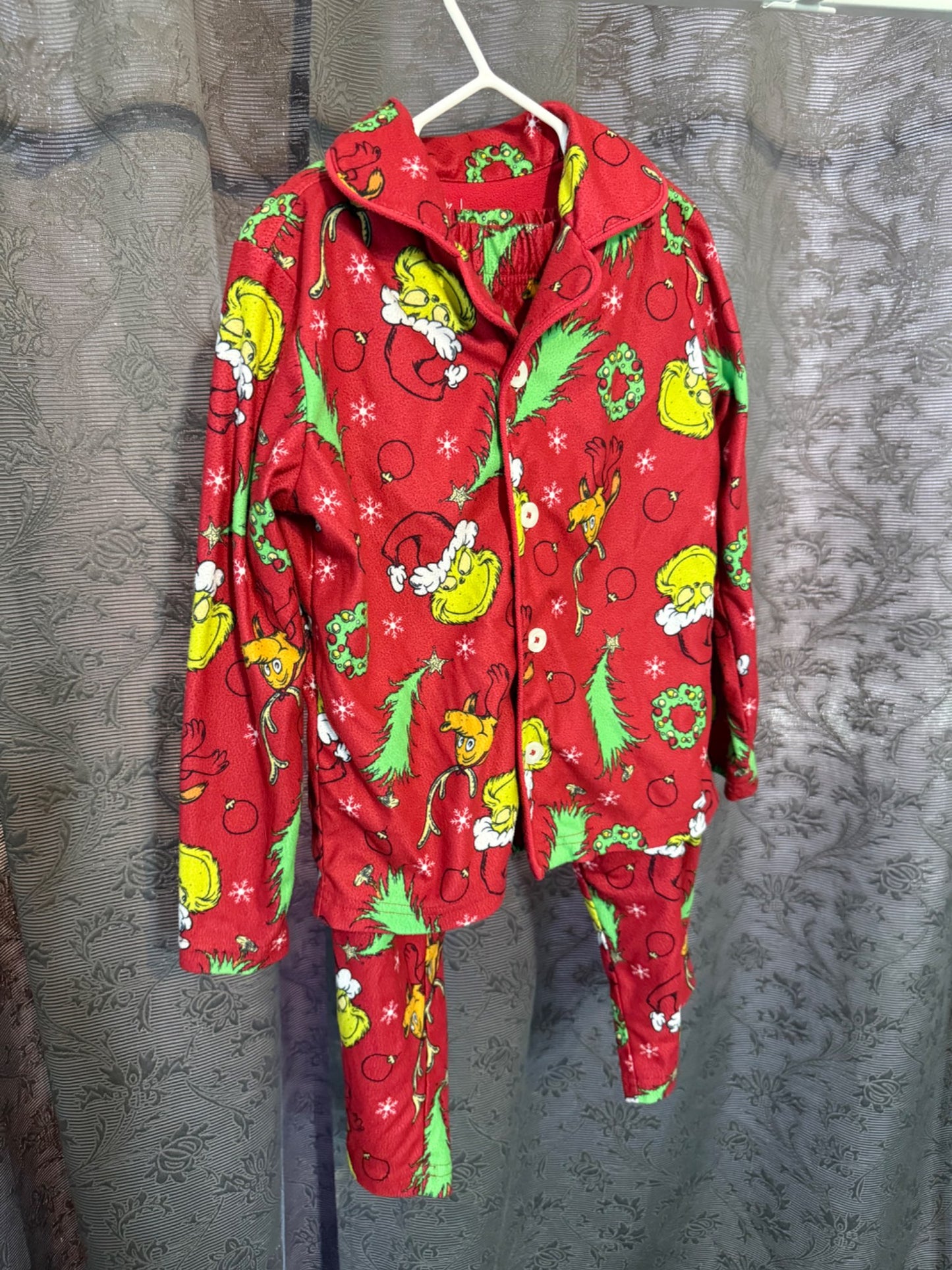 Grinch Jammies, Kids 6/6X