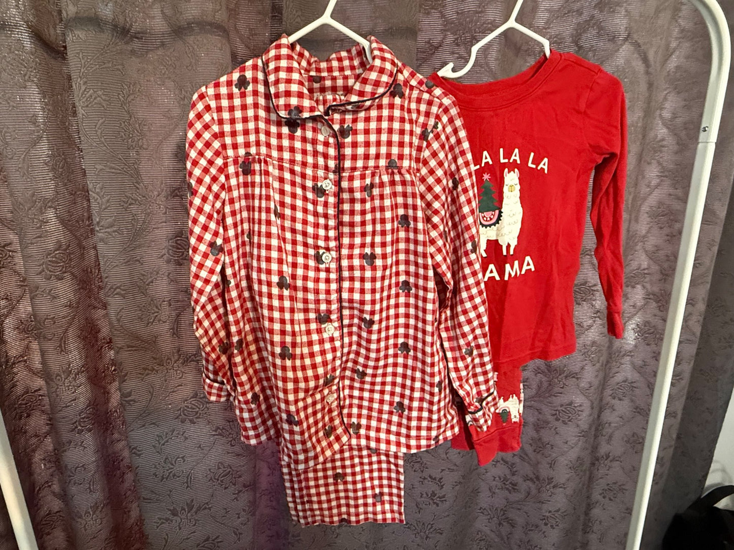 Winter Jammies (Red) x 2, Kids 5/5T