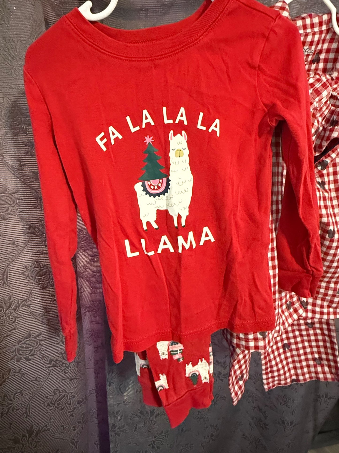 Winter Jammies (Red) x 2, Kids 5/5T