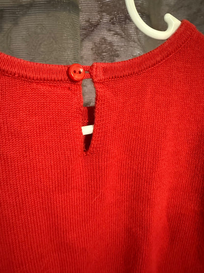 Red Knit Dress, Kids 5/5T