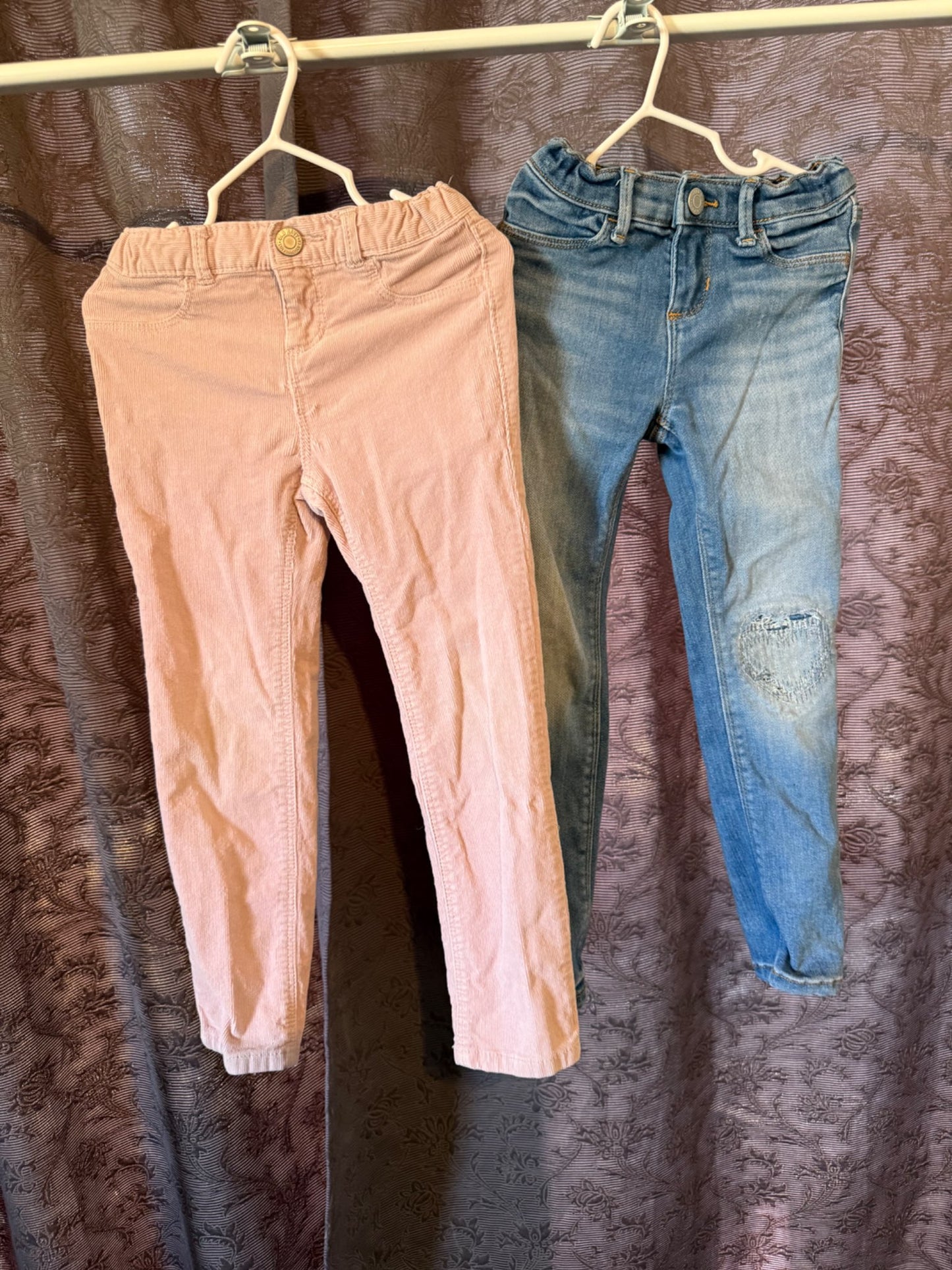 Girls pants x 2 , Kids 5/5T