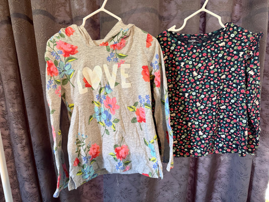 Long Sleeve Shirts x 2, Kids 5/5T