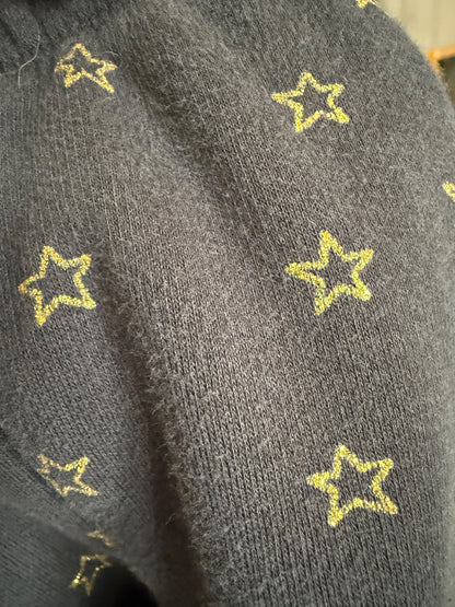 Fleece Lined Leggings x 2 (black, grey), Kids 5/5T