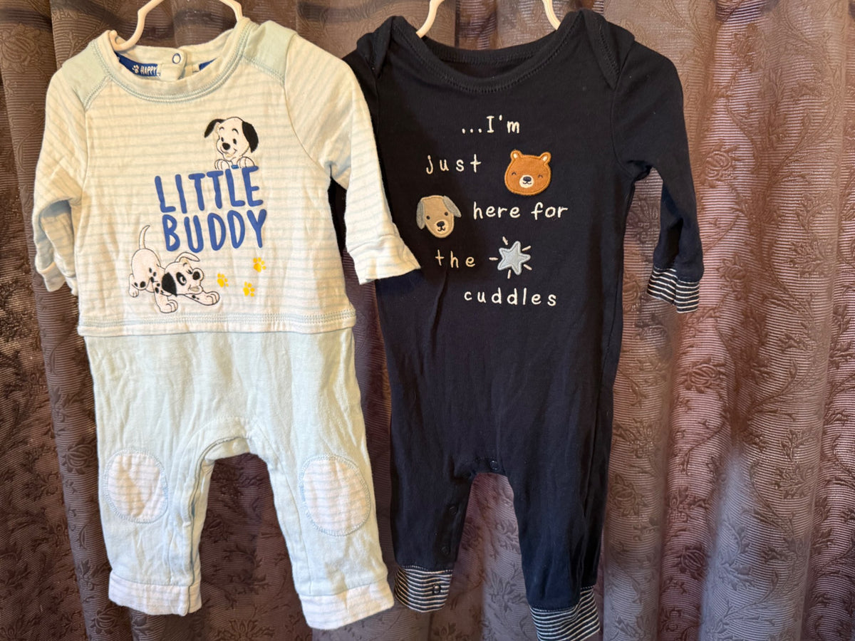 Blue Rompers size 6-9mths, Kids 6 Month (3-6M)