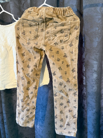 Girls Outfit (earth tone colour) sz 4-5, Kids 4/4T