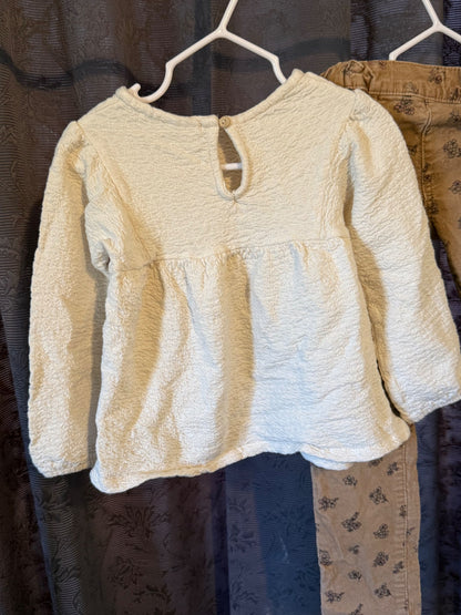 Girls Outfit (earth tone colour) sz 4-5, Kids 4/4T