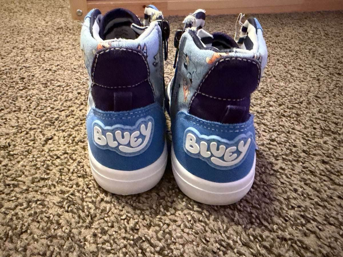 Bluey Hightop Shoes, Shoes 12 (Toddler:2-4yr)