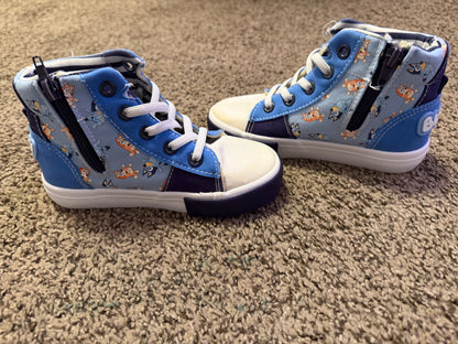 Bluey Hightop Shoes, Shoes 12 (Toddler:2-4yr)