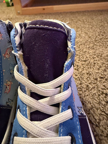 Bluey Hightop Shoes, Shoes 12 (Toddler:2-4yr)