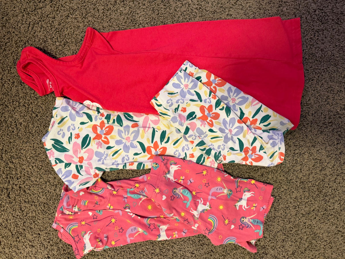 Summer Jammies x 3, Kids 6/6X