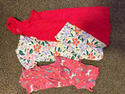 Summer Jammies x 3, Kids 6/6X