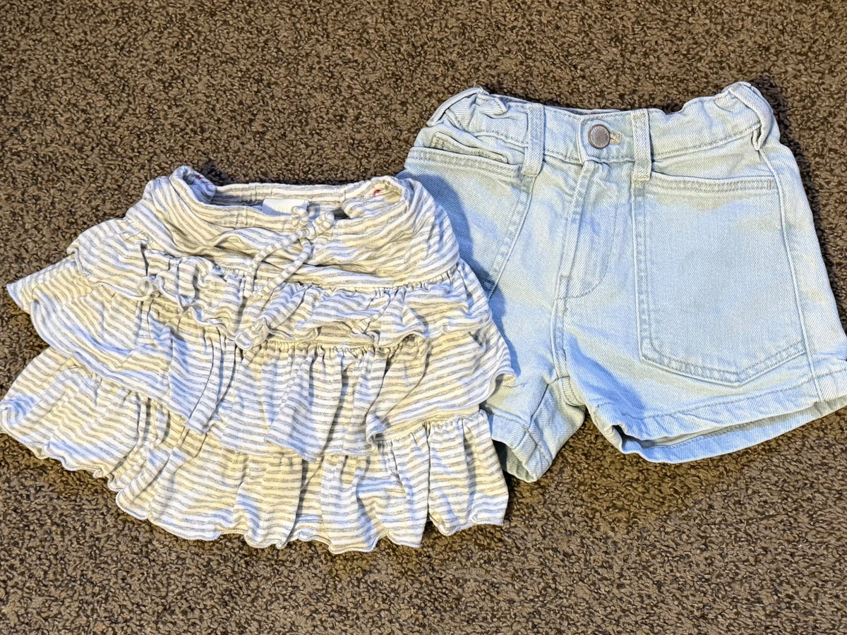 Girls Shorts and Skort, Kids 6/6X