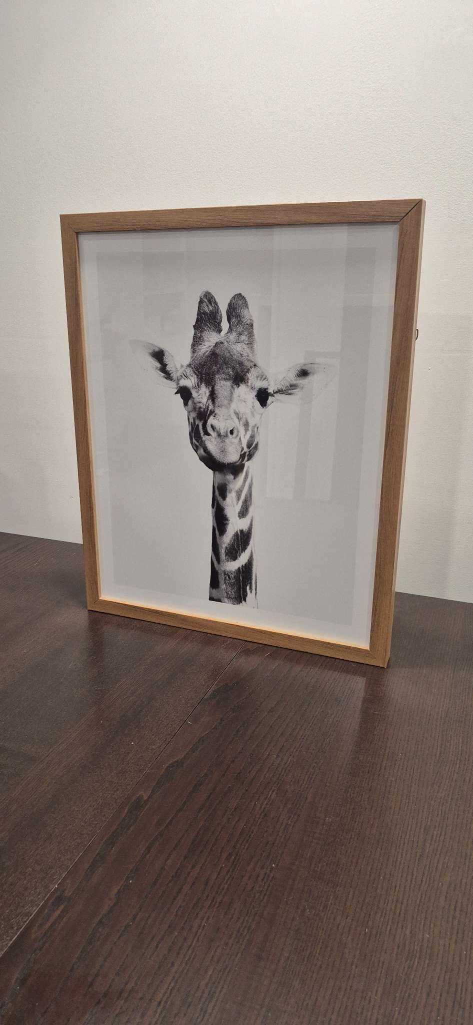 Framed Giraffe Kids Art for Nursery