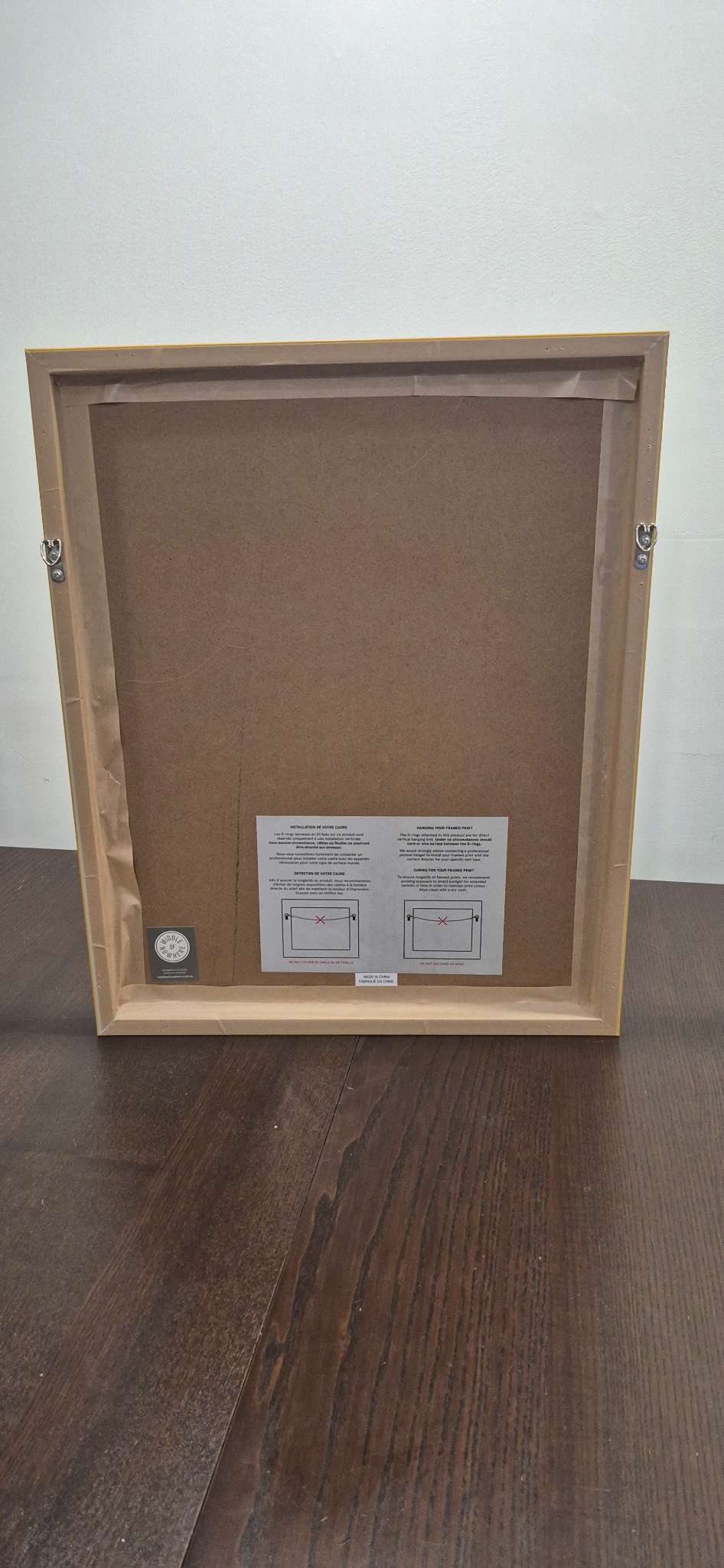 Framed Giraffe Kids Art for Nursery