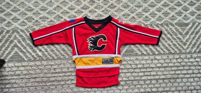 Calgary Flames Jersey, Size 12 months, EUC, Kids 12 Month (9-12M)