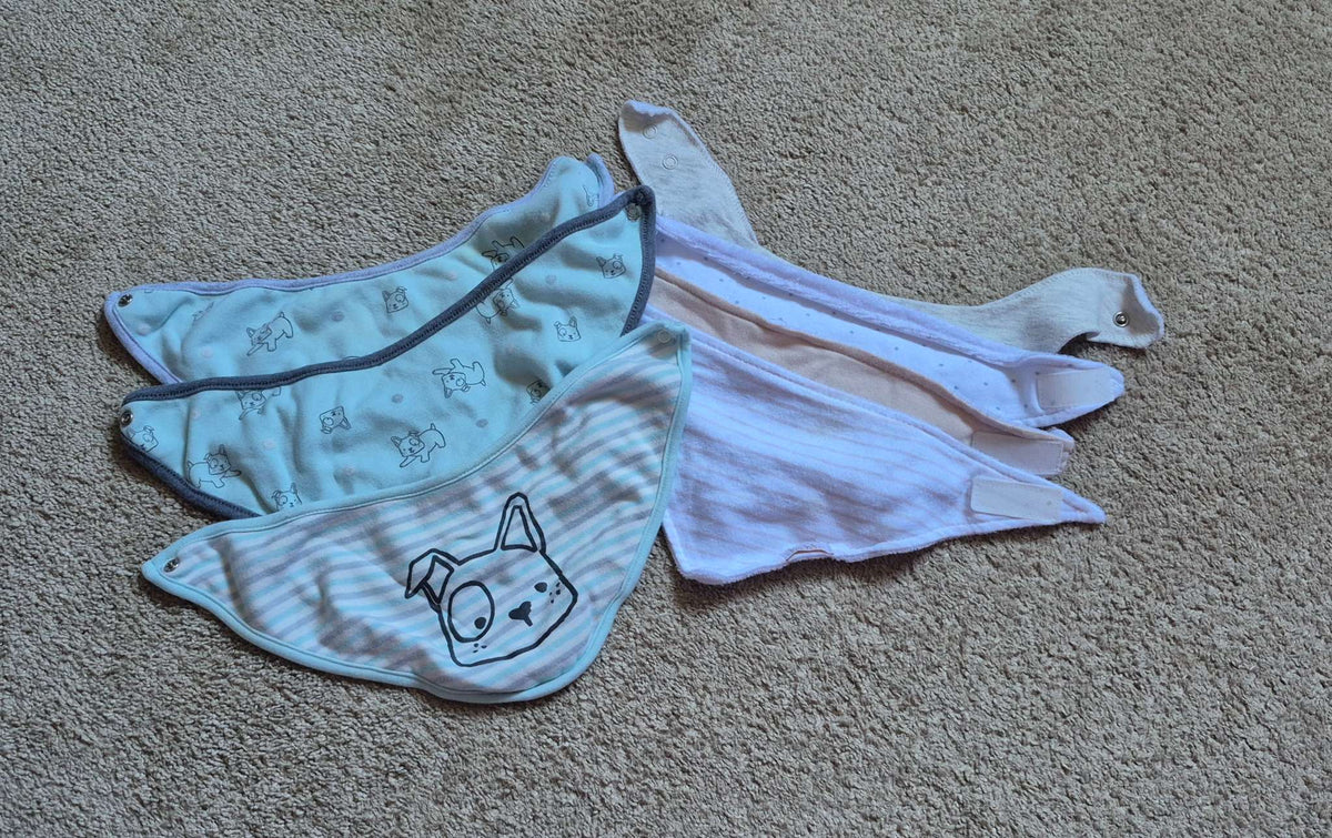 Set of 6 Bibs