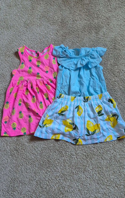Girls Summer Mixed Bundle, 12-18 Months, Kids 18 Month (12-18M)