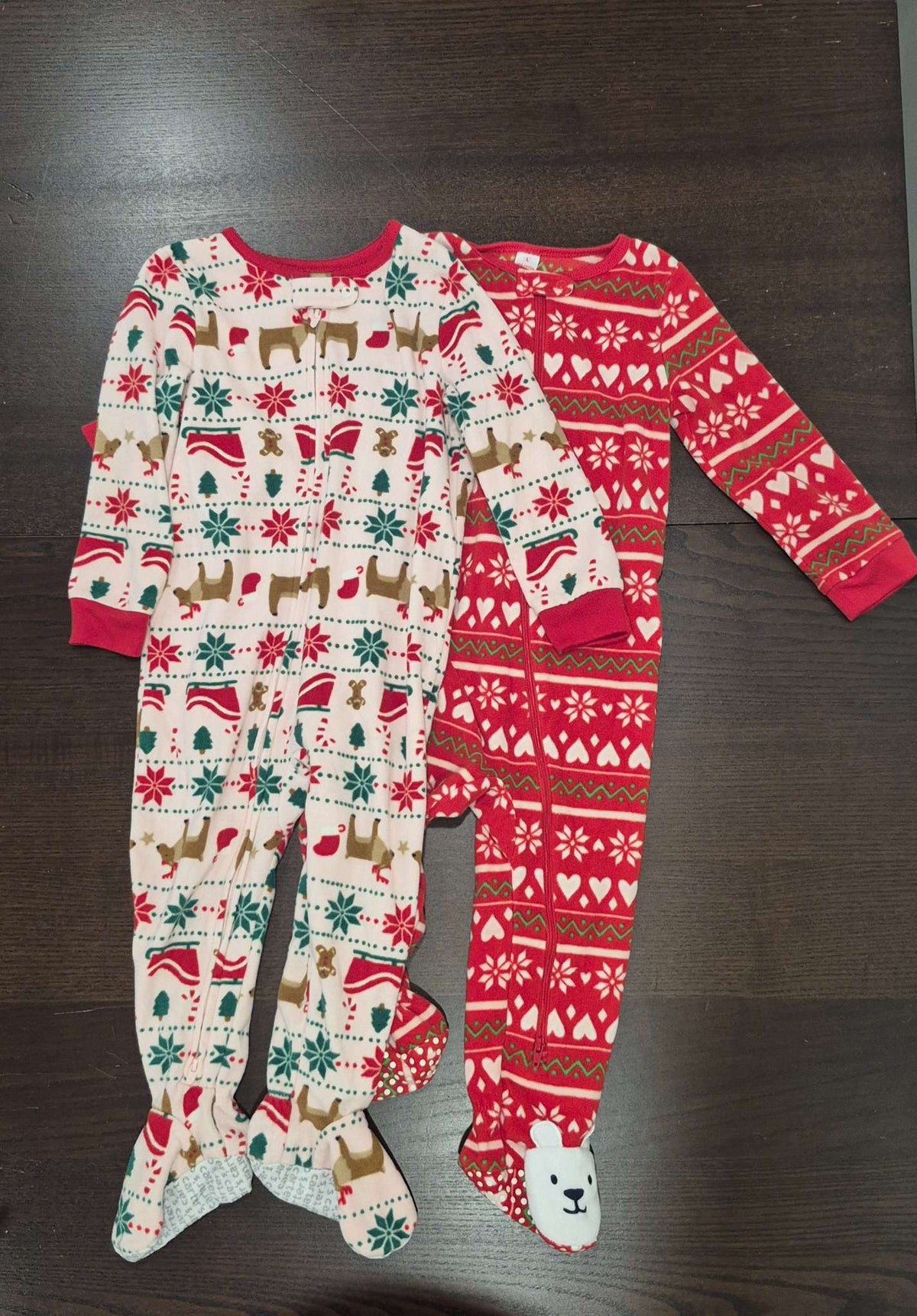 Girls Christmas Pajamas, Size 18-24 months, EUC, Kids 24 Month (18-24M)