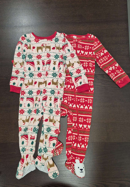 Girls Christmas Pajamas, Size 18-24 months, EUC, Kids 24 Month (18-24M)