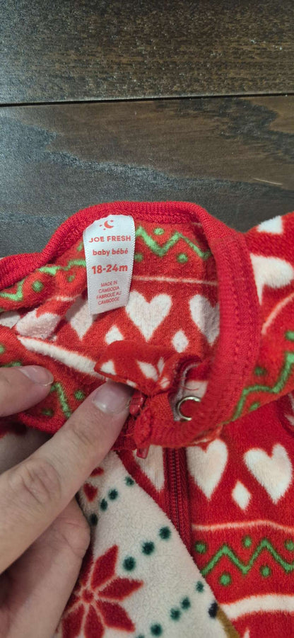 Girls Christmas Pajamas, Size 18-24 months, EUC, Kids 24 Month (18-24M)