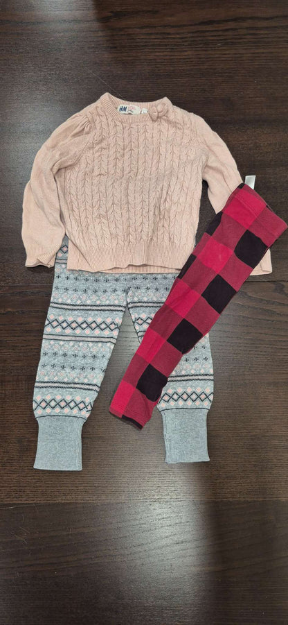 Girls Christmas Outfit, Size 18-24 months, EUC, Kids 24 Month (18-24M)