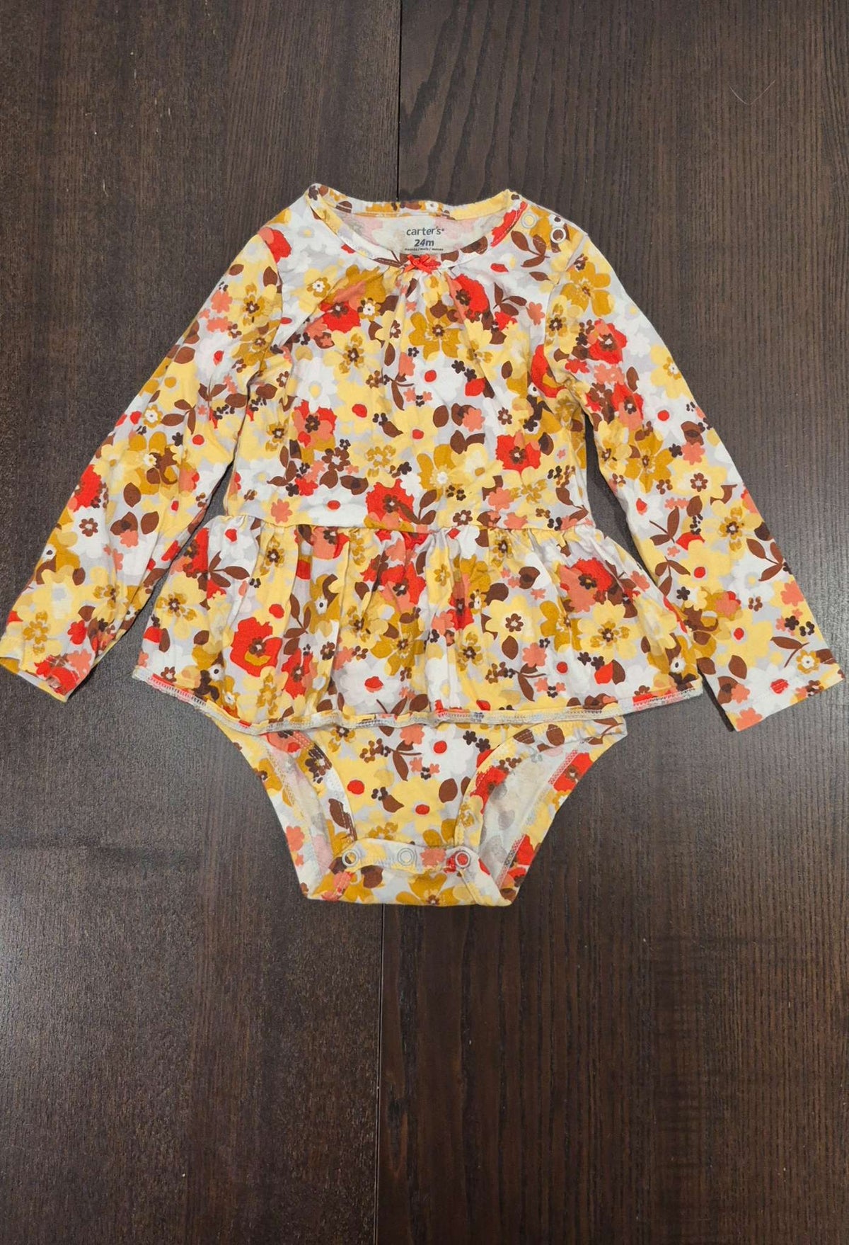 Girls Fall Long Sleeve Peplum Tops, Size 18-24 months, EUC, Kids 24 Month (18-24M)