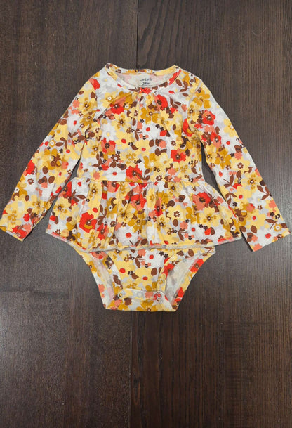 Girls Fall Long Sleeve Peplum Tops, Size 18-24 months, EUC, Kids 24 Month (18-24M)