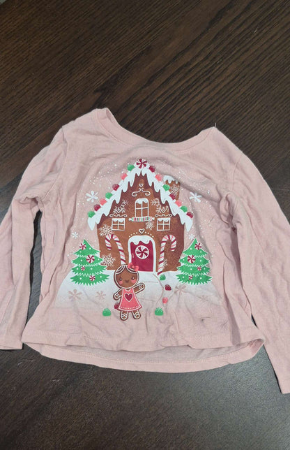 Girls Christmas Long Sleeves, Size 18-24 months, EUC, Kids 24 Month (18-24M)