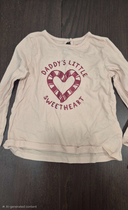 Girls Christmas Long Sleeves, Size 18-24 months, EUC, Kids 24 Month (18-24M)