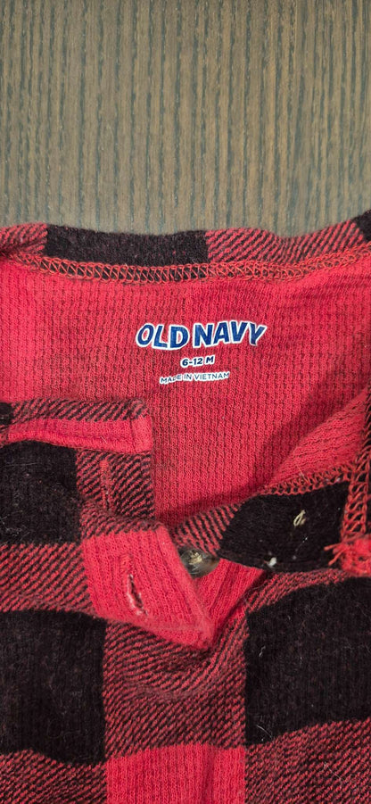 Girls Plaid Mixed Bundle, Size 6-12 months, EUC, Kids 12 Month (9-12M)
