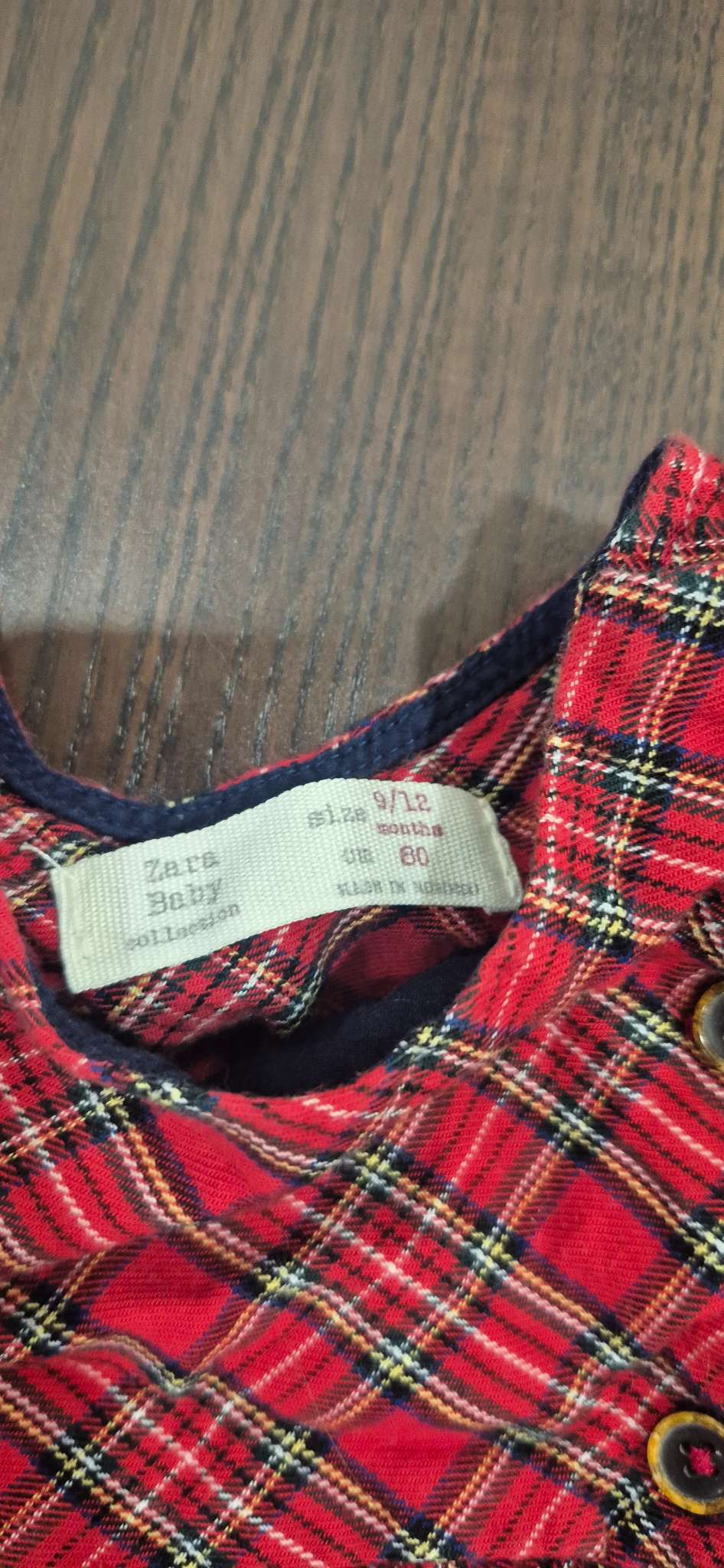 Girls Plaid Mixed Bundle, Size 6-12 months, EUC, Kids 12 Month (9-12M)
