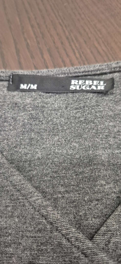 Grey Maternity Short Sleeve Tops, Size Small, EUC, Maternity M (8-10)