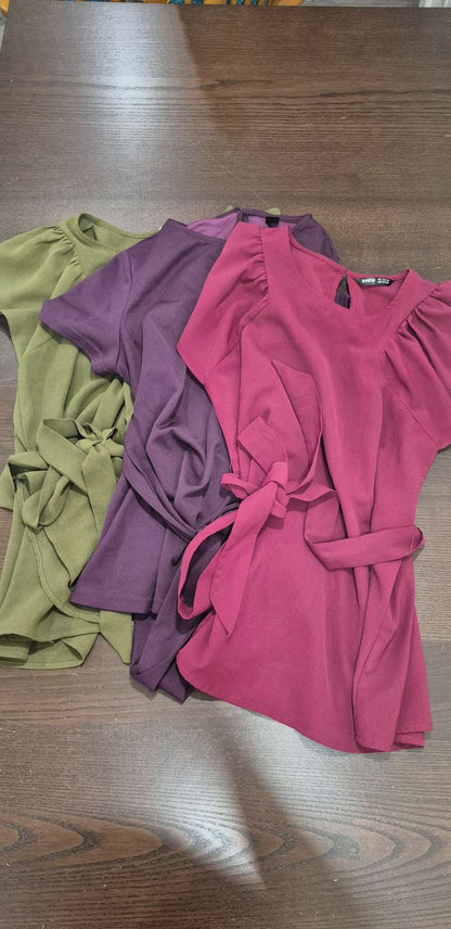 Set of 3 Maternity Blouses with Ties, Size Small, EUC , Maternity S (4-6)