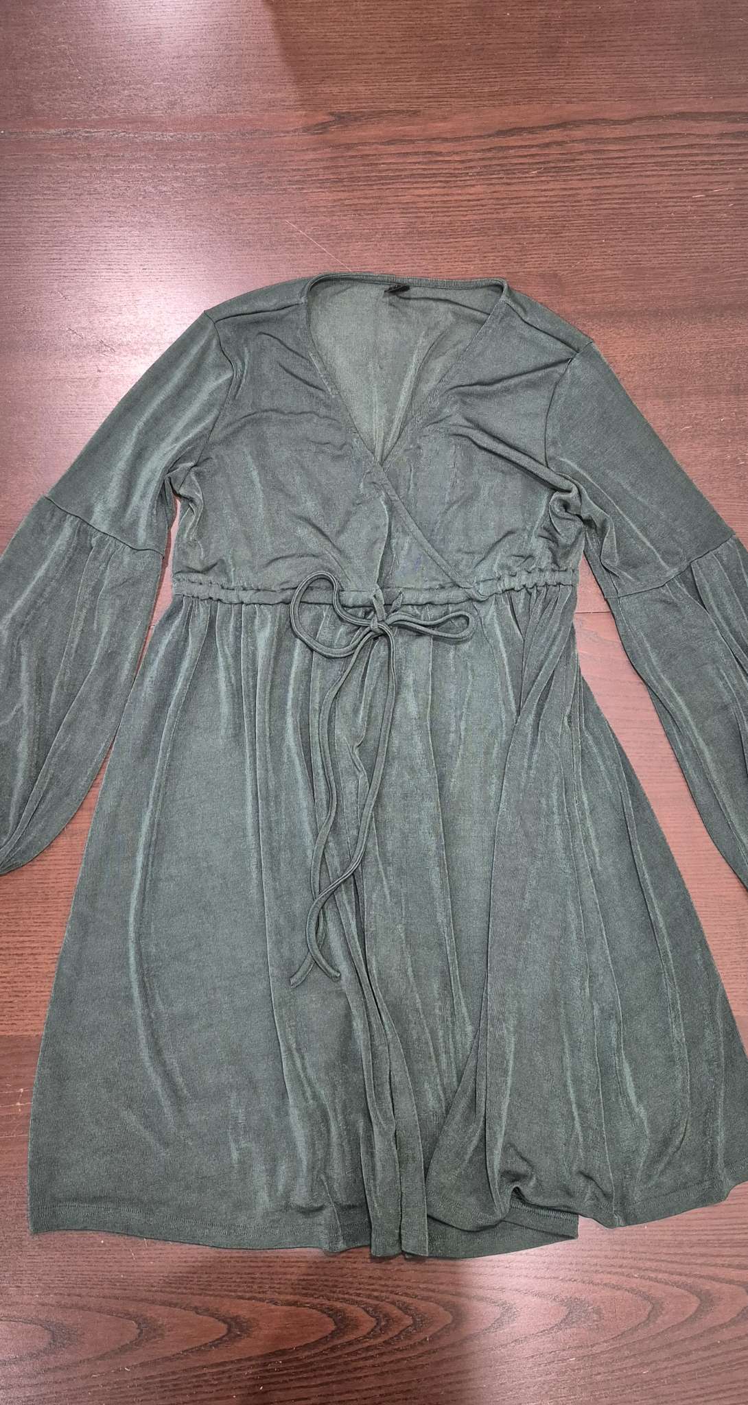 Green Long Sleeve Maternity Dresses, Size Smqll, EUC, Maternity S (4-6)